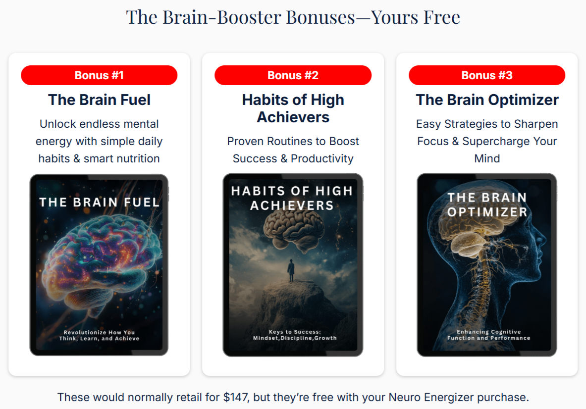 neuro energizer bonus list