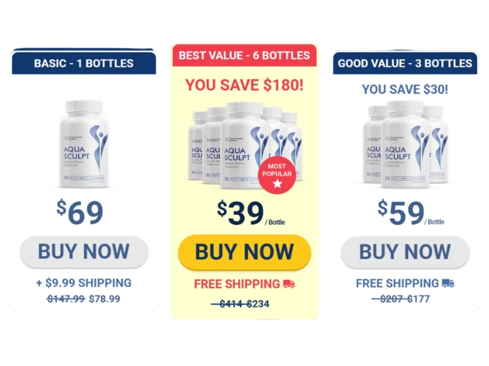 aquasculpt supplement order page