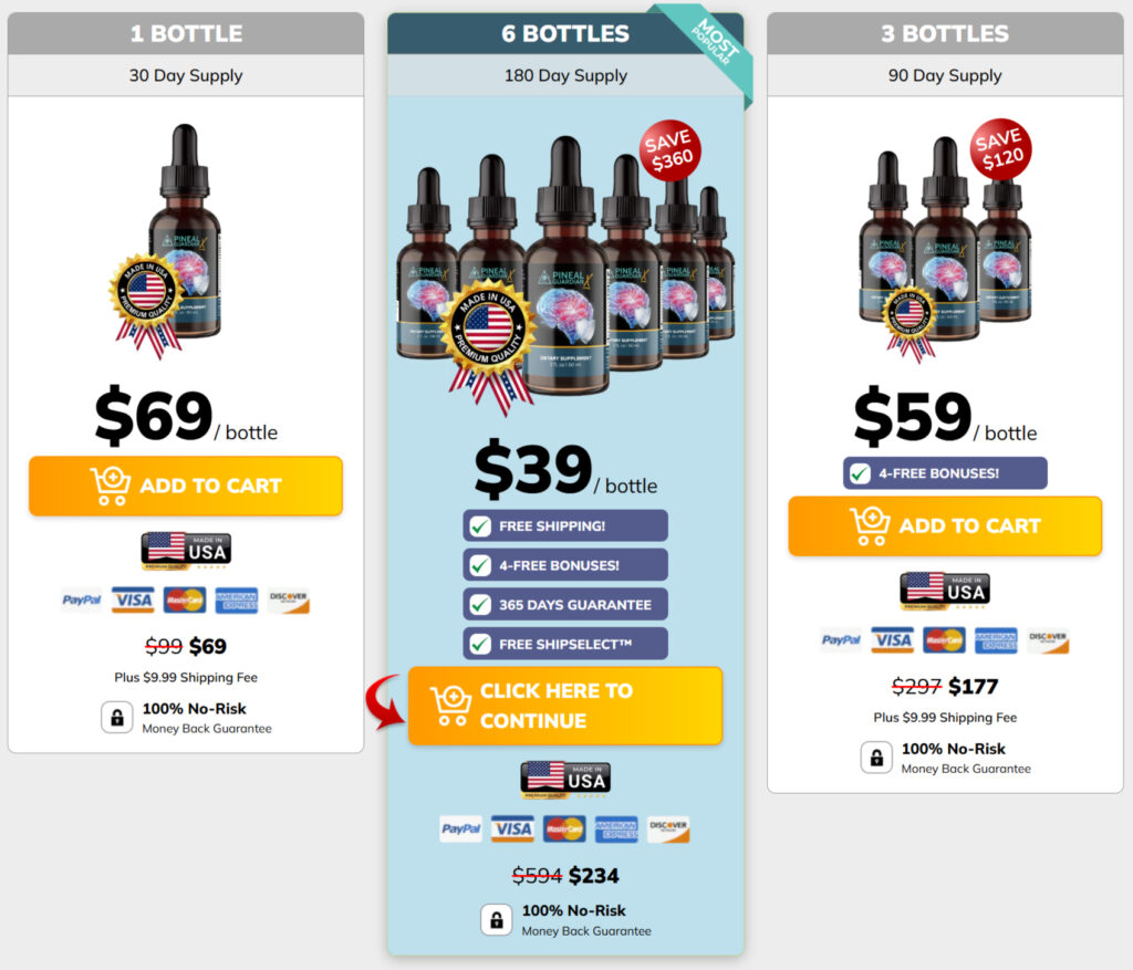 pineal guardian x order page