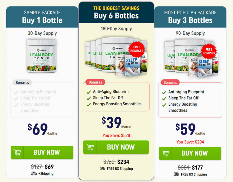 nagano lean body tonic order page